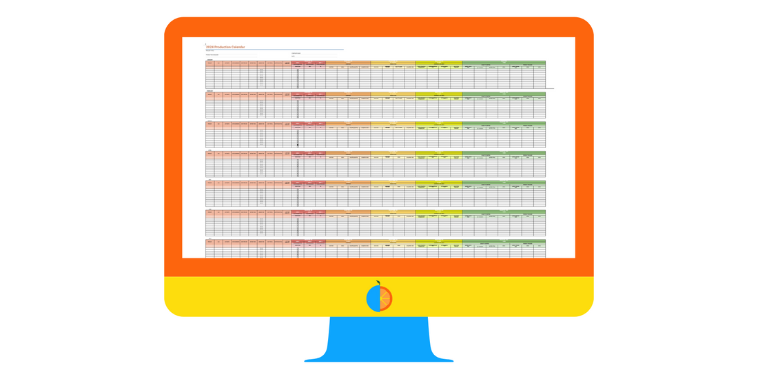 Free Production Calendar for Artists and Makers: Stay Organized and Boost Your Business Efficiency