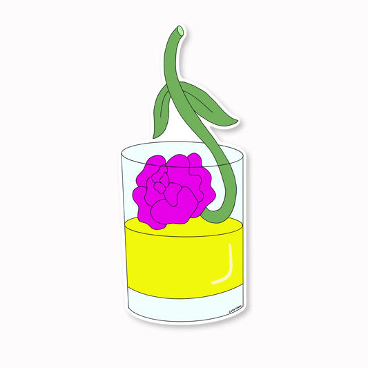 Secret Garden Mocktail Sticker