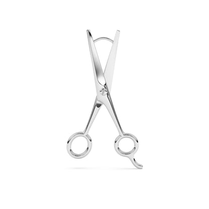 Hairdressing Shear Earrings in Silver