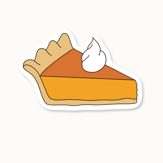 Pumpkin Pie Sticker